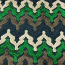 Cut Velvet Upholstery Fabric Presley Chevron Pattern