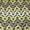 Cut Velvet Upholstery Fabric Presley Chevron Pattern