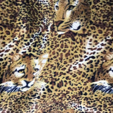 Leopard Print Fleece Fabric 60" Wide