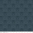 Cotton Print Let's Wander First Catch Blue Fabric 43/44"