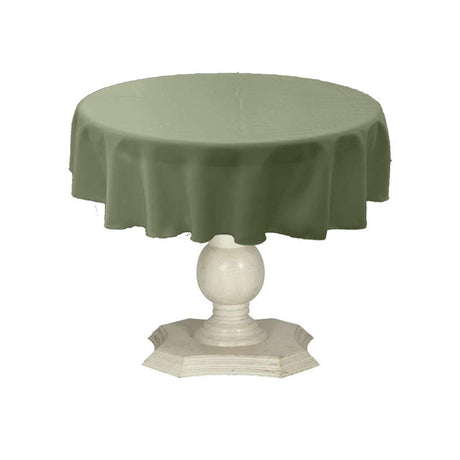 Dull Bridal Satin Fabric - Solid Color, 51" Round (1 Piece)