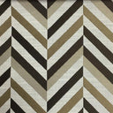 Jacquard Upholstery Fabric Leyton Geometrical Striped