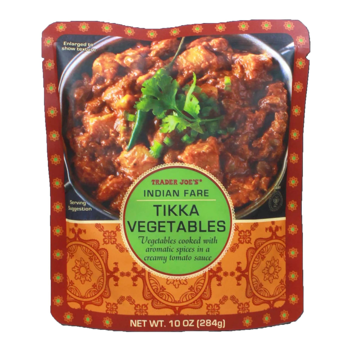 Trader Joe’s Indian Fare Tikka Vegatables 10 oz single