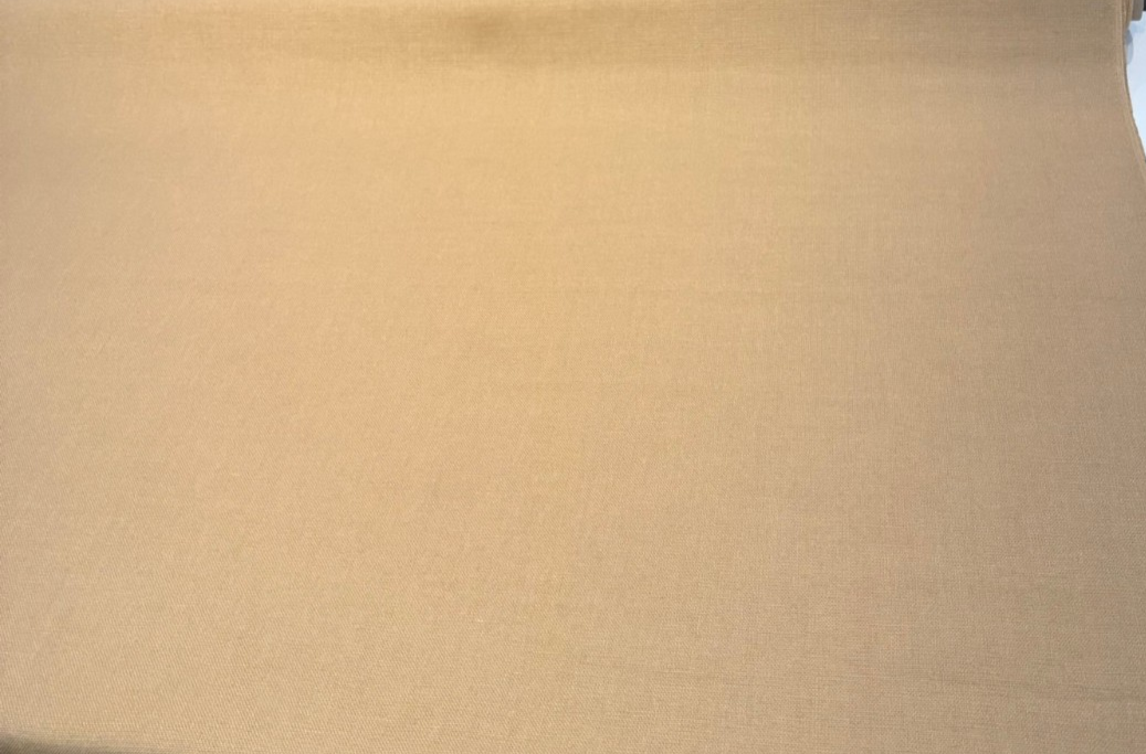 Libeco Belgian Tailored Linen Sanfor Airo Bamboo Linen Fabric - Golden Tan, Upholstery Drapery, 54" Width (By The Yard)