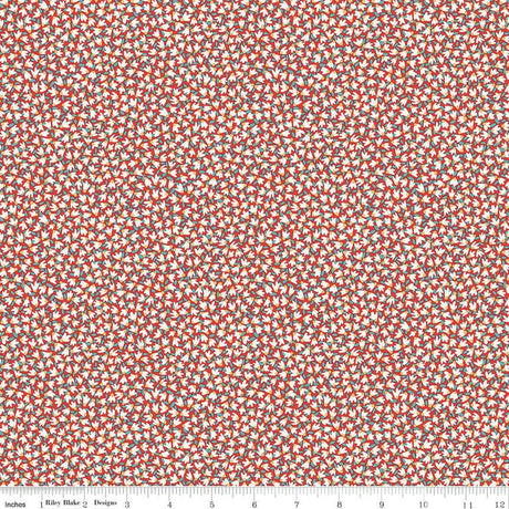 Cotton Fabric Liberty Tudor Tumble 44/45" Floral Confetti
