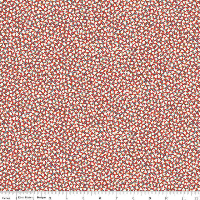 Cotton Fabric Liberty Tudor Tumble 44/45" Floral Confetti