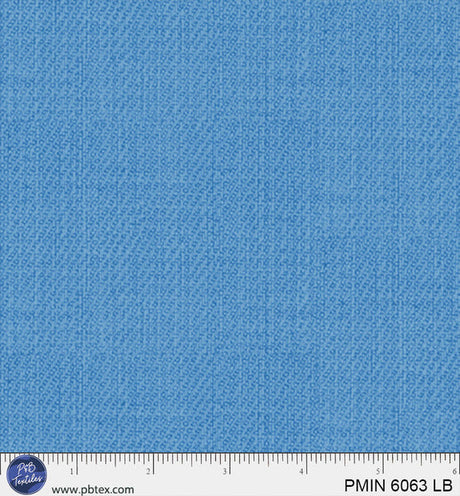 Cotton Patriotic Minis Fabric Light Blue 44/45"