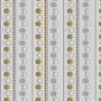 Cotton Geo Stripe Fabric Light Gray Modern Refinement 43/44"