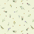 Cotton Print Light Green Classic Winnie Piglets 43/44" Fabric