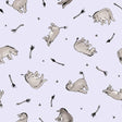 Cotton Print Light Purple Classic Winnie Donkeys Fabric 43/44"