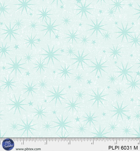 Cotton Print Peace, Love, Pickleball Fabric 44/45" Light Starburst Bust
