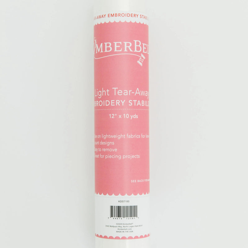 Light Tear-Away Interfacing 12in x 10yd