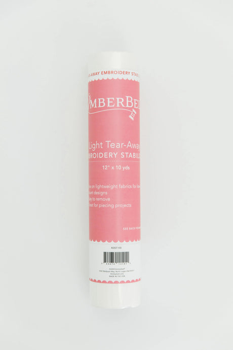 Light Tear-Away Interfacing 12in x 10yd