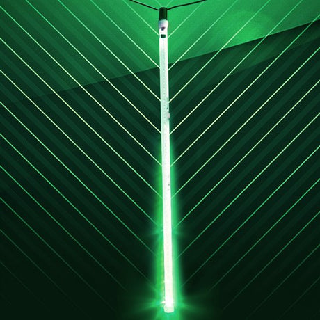 36" LED Snowfall Tube - Green