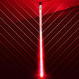 24" LED Snowfall Tube - Red