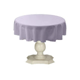 Tablecloth Dull Bridal Satin Fabric - 36" Round, Solid Color (1 Piece)