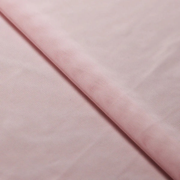 Power Mesh Nylon Spandex Fabric - 4-Way Stretch, 58" Width, 83 GSM (1 Yard)