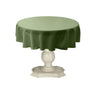 Tablecloth Dull Bridal Satin Fabric - 36" Round, Solid Color (1 Piece)