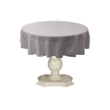 Dull Bridal Satin Fabric - Solid Color, 51" Round (1 Piece)