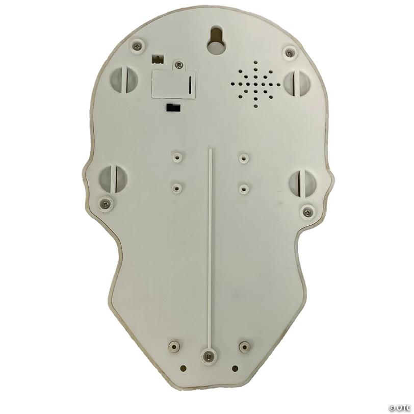 Light-Up Skull Doorbell Decoration