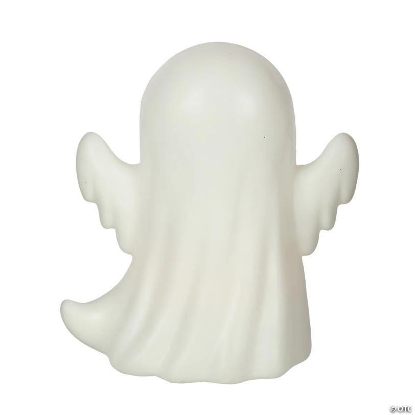 Light-Up Smiling Ghost with Arms Tabletop Halloween Decoration