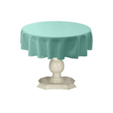 Tablecloth Dull Bridal Satin Fabric - 54" Round, Color Options (1 Piece)