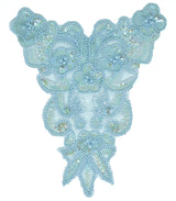 Sequins Beaded Applique 7.5 x 9.5
