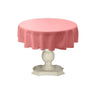 Tablecloth Dull Bridal Satin Fabric - Solid Color, 42" Round (1 Piece)