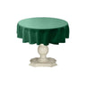 Tablecloth Dull Bridal Satin Fabric - Solid Color, 45" Round (1 Piece)