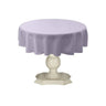 Tablecloth Dull Bridal Satin Fabric - Solid Color, 45" Round (1 Piece)