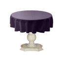 Dull Bridal Satin Fabric - Solid Color, 51" Round (1 Piece)