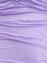 Stretch Lining Polyester Fabric - Lilac, Matte Soft, 60" Width (1 Yard)