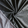 Poly Spandex Fleece Knit Fabric - Lilac Grey Heathered Dry Switch