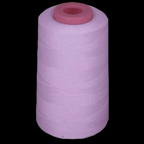 6000 Yard Sewing Thread Spun Polyester Fabric - All Purpose Overlock Cone, Baby Blue, 6000 Yards