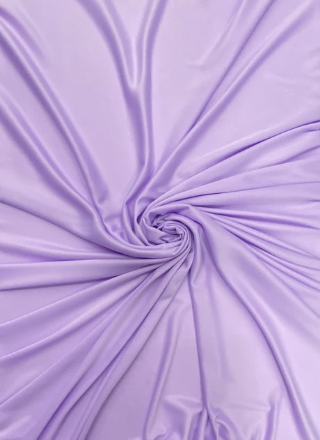 Stretch Lining Polyester Fabric - Lilac, Matte Soft, 60" Width (1 Yard)