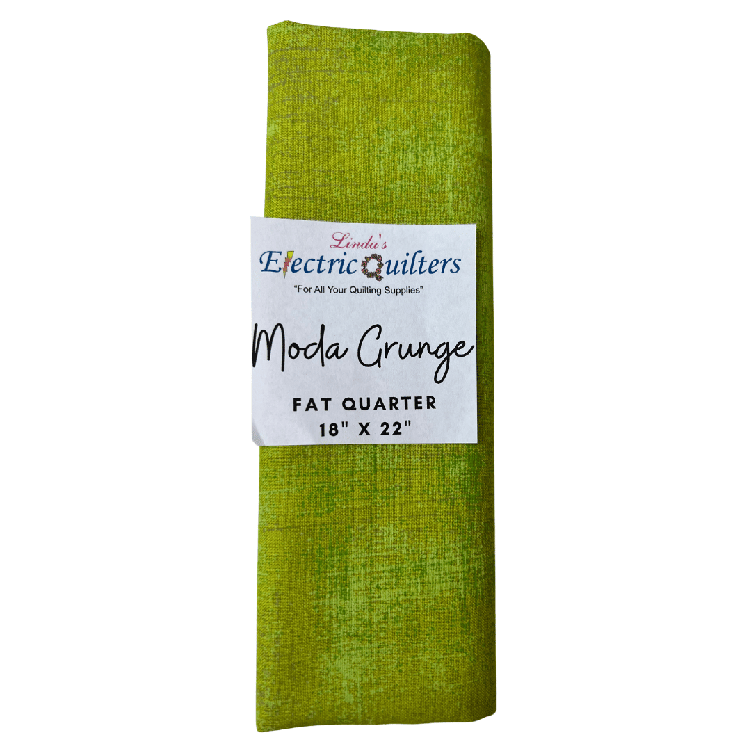 Cotton Fat Quarter Lime Punch Grunge Basics 18 x 22