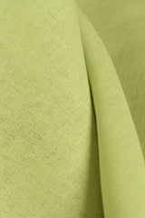Linen Silk Blend Fabric Lime