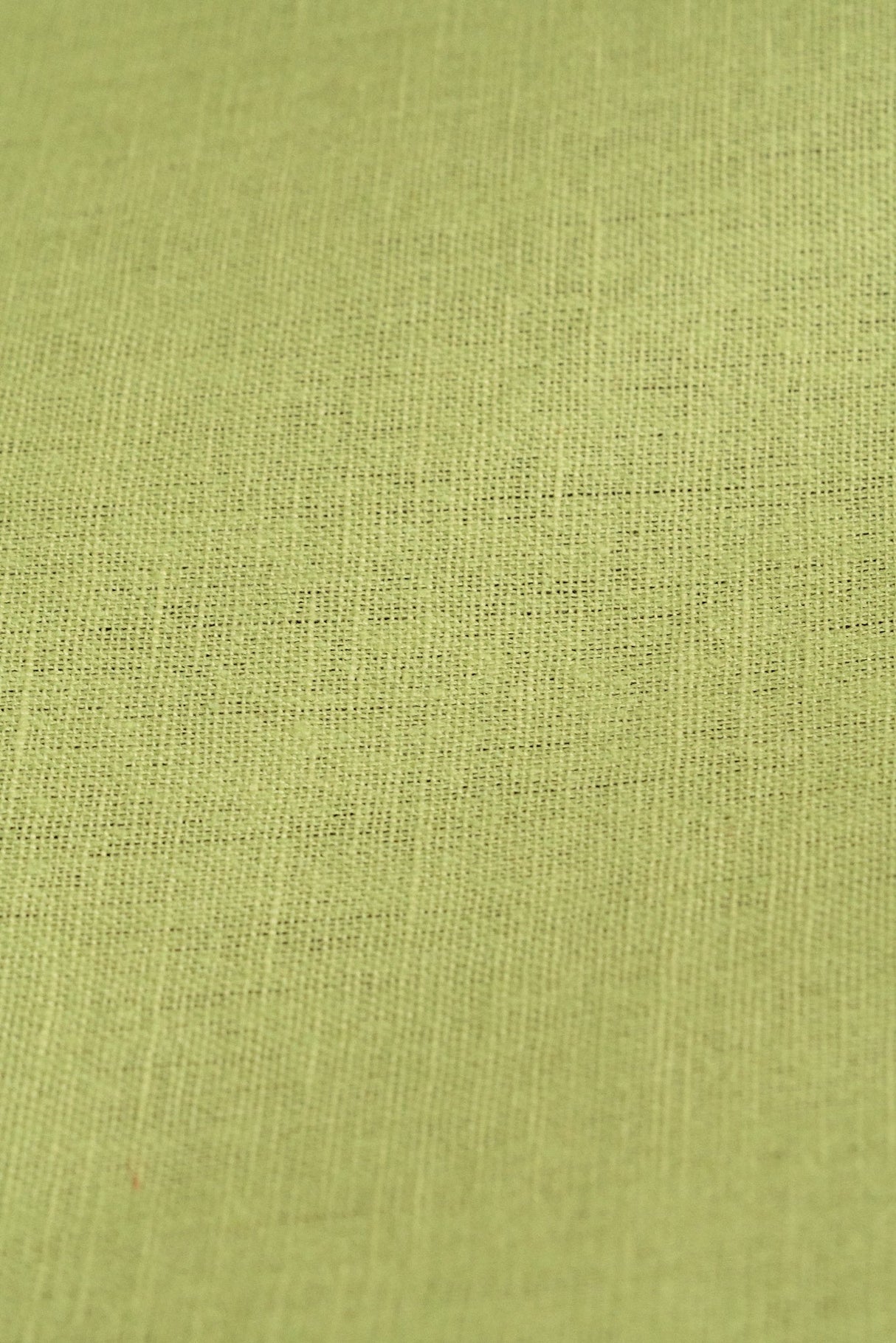 Linen Silk Blend Fabric Lime