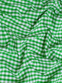 Gingham 1/4" Checkered Poly Cotton Fabric - Checkered Pattern, 57/58" Width (1 Yard)