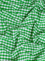 Gingham 1/4" Checkered Poly Cotton Fabric - Checkered Pattern, 57/58" Width (1 Yard)
