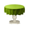 Tablecloth Dull Bridal Satin Fabric - Solid Color, 45" Round (1 Piece)