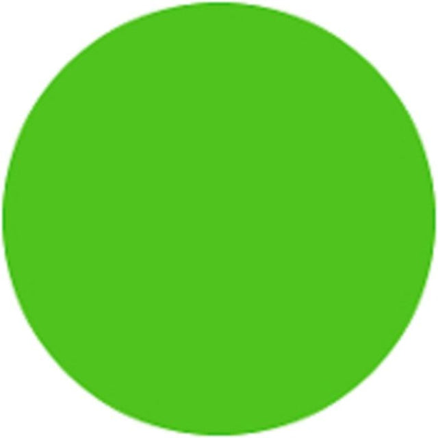 Sign Vinyl 651 Vinyl Fabric - Lime Green, High Gloss Calendered, 15" Width (1 Foot)