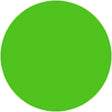 Sign 651 Oracal Vinyl - Lime Green, Premium High Gloss Calendered Vinyl Film, 2.8-Mil, Permanent Adhesive (1 Foot)