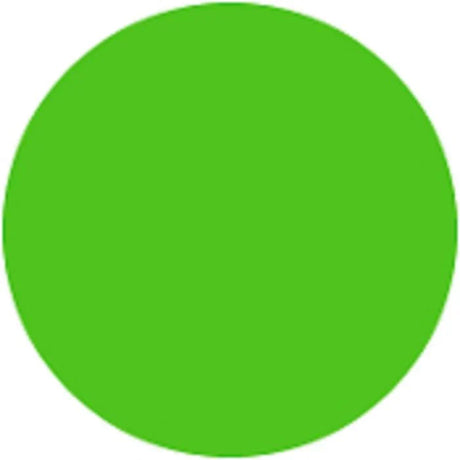 Sign 651 Oracal Vinyl - Lime Green, Premium High Gloss Calendered Vinyl Film, 2.8-Mil, Permanent Adhesive (1 Foot)