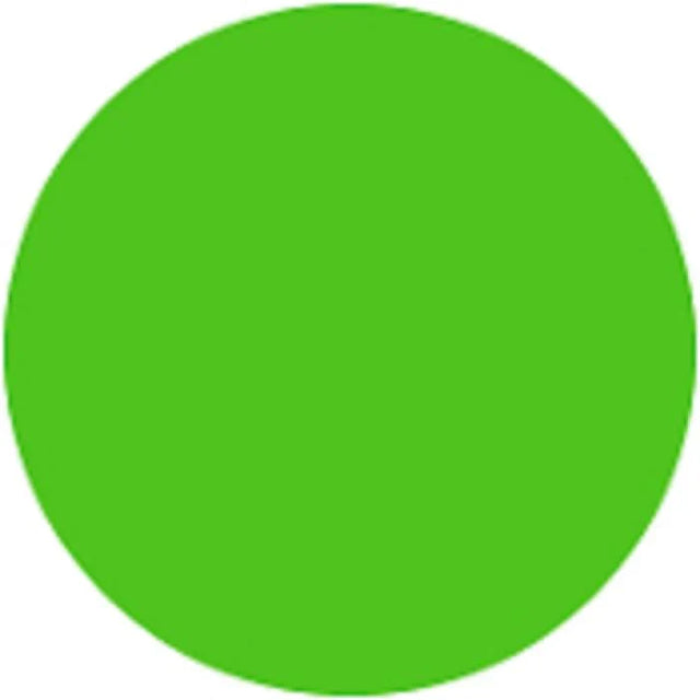 Sign 651 Oracal Vinyl - Lime Green, Premium High Gloss Calendered Vinyl Film, 2.8-Mil, Permanent Adhesive (1 Foot)