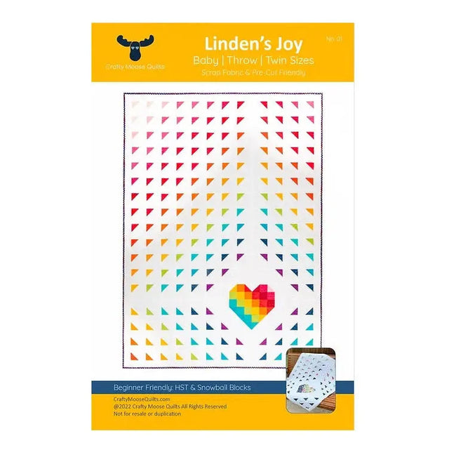 Quilt Pattern Linden's Joy Paper Booklets