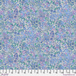 Cotton Fabric Little Meadow Blue Flourish And Bloom 44/45"