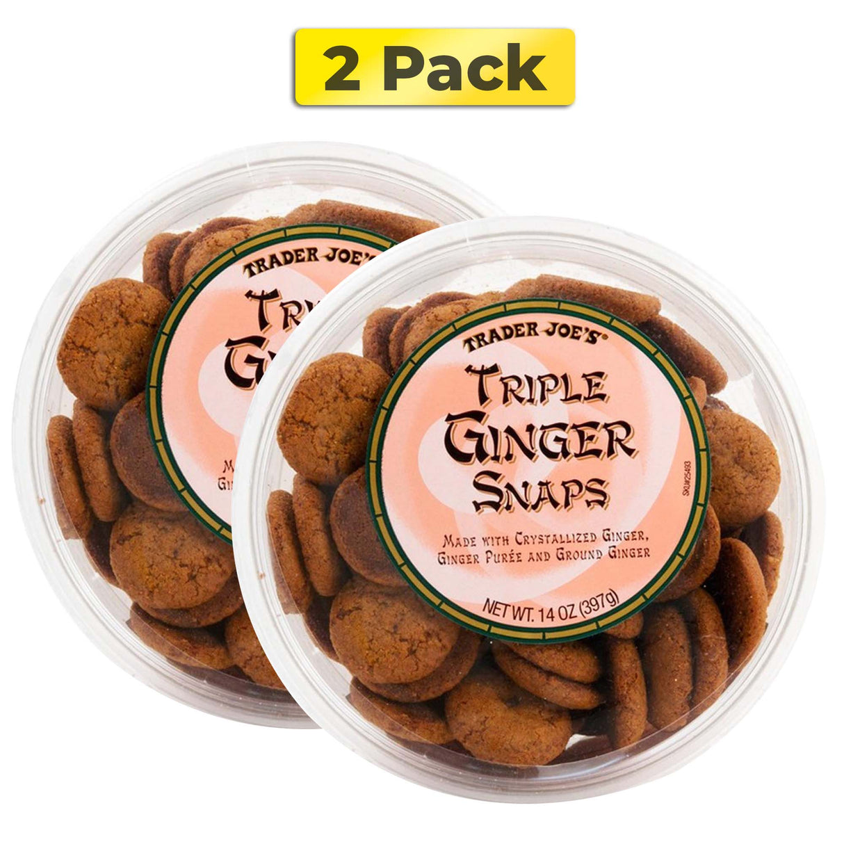 Trader Joe's Triple Ginger Snaps, Xlarge