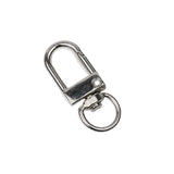 Standard Clasp & Swivel Ring - Silver (10 per Bag - 1.25")