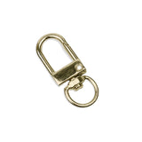 Standard Clasp & Swivel Ring - Bright Gold (10 per Bag - 1.25")